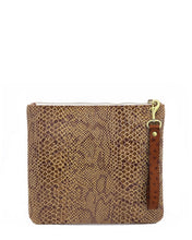 Load image into Gallery viewer, The Adrienne Wristlet: Embossed Leather Collection