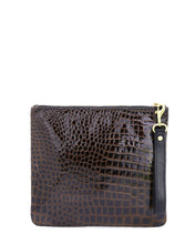Load image into Gallery viewer, The Adrienne Wristlet: Embossed Leather Collection