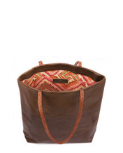 Load image into Gallery viewer, The Lindsey Embossed Lizard Mocha Leather