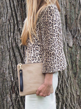 Load image into Gallery viewer, The Adrienne Wristlet: Embossed Leather Collection